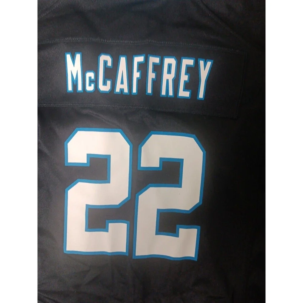 Womens Christian McCafferey Nike On Field Jersey Black Size XL EUC